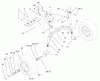 Toro 73547 (520Lxi) - 520Lxi Garden Tractor, 2001 (210000001-210999999) Ersatzteile TIE RODS, SPINDLE & FRONT AXLE ASSEMBLY