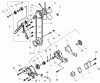 Toro 73547 (520Lxi) - 520Lxi Garden Tractor, 2001 (210000001-210999999) Ersatzteile WATER PUMP ASSEMBLY