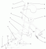 Toro 73550 (523Dxi) - 523Dxi Garden Tractor, 1998 (8900001-8999999) Ersatzteile CRUISE CONTROL ASSEMBLY