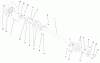 Toro 73550 (523Dxi) - 523Dxi Garden Tractor, 1998 (8900001-8999999) Ersatzteile DRIVE SHAFT ASSEMBLY