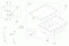 Toro 73550 (523Dxi) - 523Dxi Garden Tractor, 1998 (8900001-8999999) Ersatzteile ENGINE ASSEMBLY #6