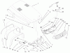 Toro 73550 (523Dxi) - 523Dxi Garden Tractor, 1998 (8900001-8999999) Ersatzteile HOOD & HEADLIGHT ASSEMBLY