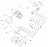Toro 73550 (523Dxi) - 523Dxi Garden Tractor, 1998 (8900001-8999999) Ersatzteile LIQUID COOLED DIESEL ENGINE ASSEMBLY #3