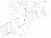 Toro 73550 (523Dxi) - 523Dxi Garden Tractor, 1998 (8900001-8999999) Ersatzteile TIE RODS, SPINDLE, & FRONT AXLE ASSEMBLY