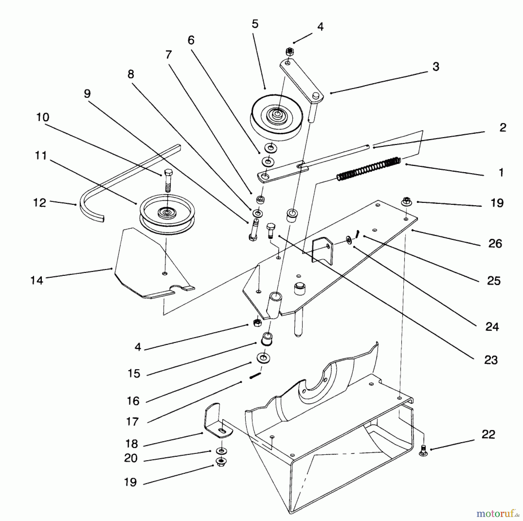 Toro Neu Accessories, Mower 79401 - Toro Easy Twin 42