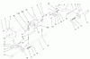 Toro 73552 (523Dxi) - 523Dxi Garden Tractor, 2000 (200000001-200999999) Ersatzteile HYDRO LIFT LOWER ASSEMBLY