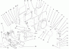 Toro 73552 (523Dxi) - 523Dxi Garden Tractor, 2000 (200000001-200999999) Ersatzteile LIQUID COOLED DIESEL ENGINE ASSEMBLY #2