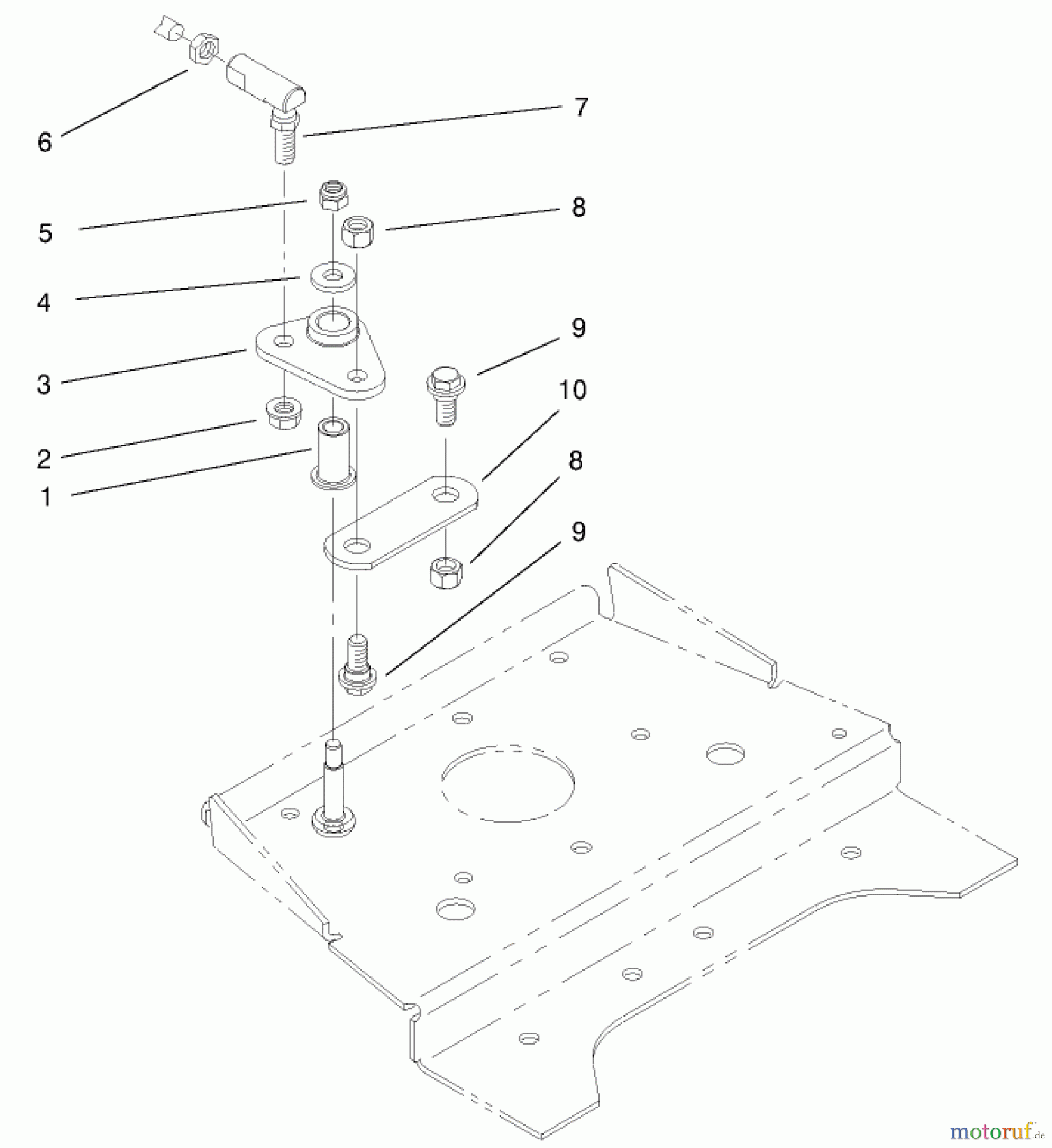 Toro Neu Mowers, Lawn & Garden Tractor Seite 1 73552 (523Dxi) - Toro 523Dxi Garden Tractor, 2000 (200000001-200999999) SMART TURN FRONT ASSEMBLY