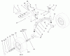 Toro 73552 (523Dxi) - 523Dxi Garden Tractor, 2000 (200000001-200999999) Ersatzteile TIE RODS, SPINDLE, & FRONT AXLE ASSEMBLY