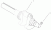 Toro 73560 (522xi) - 522xi Garden Tractor, 1998 (8900001-8999999) Ersatzteile GROUP 1-CRANKSHAFT