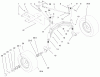 Toro 73560 (522xi) - 522xi Garden Tractor, 1998 (8900001-8999999) Ersatzteile TIE RODS, SPINDLE & FRONT AXLE ASSEMBLY
