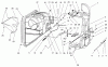 Toro 79451 - Quiet Collector, Wheel Horse 5xi Series Garden Tractors, 1998 (8900001-8900225) Ersatzteile COLLECTOR FRONT SECTION ASSEMBLY