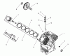 Toro 73561 (522xi) - 522xi Garden Tractor, 2003 (230000001-230999999) Ersatzteile CRANKCASE ASSEMBLY KOHLER CH22S-66545