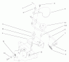 Toro 73561 (522xi) - 522xi Garden Tractor, 2003 (230000001-230999999) Ersatzteile CRUISE CONTROL ASSEMBLY