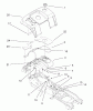 Toro 73561 (522xi) - 522xi Garden Tractor, 2003 (230000001-230999999) Ersatzteile FENDER & FUEL SYSTEM ASSEMBLY