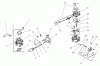 Toro 73561 (522xi) - 522xi Garden Tractor, 2003 (230000001-230999999) Ersatzteile FUEL SYSTEM ASSEMBLY KOHLER CH22S-66545