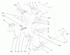 Toro 73561 (522xi) - 522xi Garden Tractor, 2003 (230000001-230999999) Ersatzteile HYDRO CONTROLS ASSEMBLY