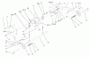 Toro 73561 (522xi) - 522xi Garden Tractor, 2003 (230000001-230999999) Ersatzteile HYDRO LIFT LOWER ASSEMBLY