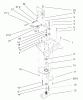 Toro 73561 (522xi) - 522xi Garden Tractor, 2003 (230000001-230999999) Ersatzteile POWER STEERING LOWER ASSEMBLY