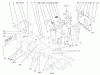 Toro 73561 (522xi) - 522xi Garden Tractor, 2003 (230000001-230999999) Ersatzteile STEERING TOWER & FUEL TANK SUPPORTS ASSEMBLY