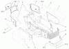 Toro 73561 (550) - 550 Garden Tractor, 2005 (250000001-250999999) Ersatzteile GRILL AND SIDE PANEL ASSEMBLY
