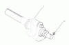 Toro 73570 (520xi) - 520xi Garden Tractor, 2003 (230000001-230999999) Ersatzteile GROUP 1-CRANKSHAFT ASSEMBLY