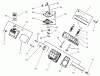 Toro 73570 (520xi) - 520xi Garden Tractor, 2003 (230000001-230999999) Ersatzteile GROUP 4-HEAD/VALVE/BREATHER ASSEMBLY
