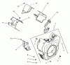 Toro 73570 (520xi) - 520xi Garden Tractor, 2003 (230000001-230999999) Ersatzteile GROUP 6-BLOWER HOUSING ASSEMBLY