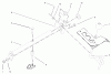 Toro 73570 (520xi) - 520xi Garden Tractor, 2003 (230000001-230999999) Ersatzteile HI-LO SHIFT ASSEMBLY