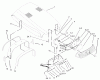 Toro 73570 (520xi) - 520xi Garden Tractor, 2003 (230000001-230999999) Ersatzteile HOOD AND HEADLIGHT ASSEMBLY
