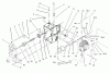 Toro 73570 (520xi) - 520xi Garden Tractor, 2003 (230000001-230999999) Ersatzteile HYDRO TRANSAXLE ASSEMBLY #2