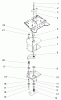 Toro 73570 (520xi) - 520xi Garden Tractor, 2003 (230000001-230999999) Ersatzteile LOWER MANUAL STEERING ASSEMBLY