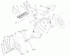 Toro 73570 (520xi) - 520xi Garden Tractor, 2003 (230000001-230999999) Ersatzteile TIE ROD, SPINDLE AND FRONT AXLE ASSEMBLY