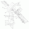 Toro 79480 - 42"/48" Vacuum Bagger, XT Series Garden Tractors, 2003 (230000001-230999999) Ersatzteile BLOWER HOUSING ASSEMBLY