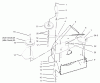 Toro 79480 - 42"/48" Vacuum Bagger, XT Series Garden Tractors, 2003 (230000001-230999999) Ersatzteile DRIVE ASSEMBLY
