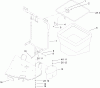 Toro 79480 - 42"/48" Vacuum Bagger, XT Series Garden Tractors, 2006 (260000001-260999999) Ersatzteile BAG AND FRAME ASSEMBLY