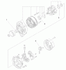 Toro 73590 (523Dxi) - 523Dxi Garden Tractor, 2001 (210000001-210999999) Ersatzteile ENGINE ASSEMBLY #14