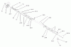Toro 73590 (523Dxi) - 523Dxi Garden Tractor, 2004 (240000001-240999999) Ersatzteile DRIVE SHAFT ASSEMBLY