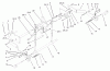 Toro 73590 (523Dxi) - 523Dxi Garden Tractor, 2004 (240000001-240999999) Ersatzteile HYDRO LIFT LOWER ASSEMBLY
