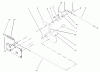 Toro 73590 (523Dxi) - 523Dxi Garden Tractor, 2004 (240000001-240999999) Ersatzteile PARKING BRAKE LOWER ASSEMBLY