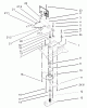 Toro 73590 (523Dxi) - 523Dxi Garden Tractor, 2004 (240000001-240999999) Ersatzteile POWER STEERING LOWER ASSEMBLY