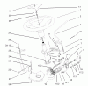 Toro 73590 (523Dxi) - 523Dxi Garden Tractor, 2004 (240000001-240999999) Ersatzteile POWER STEERING & TILT ASSEMBLY