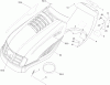 Toro 74560 (DH 140) - DH 140 Lawn Tractor, 2011 (311000001-311999999) Ersatzteile HOOD AND CONTROL PANEL ASSEMBLY