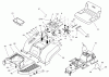 Toro 74570 (170-DH) - 170-DH Lawn Tractor, 2002 (220000001-220999999) Ersatzteile BODY ASSEMBLY #1