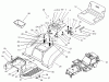 Toro 74570 (170-DH) - 170-DH Lawn Tractor, 2003 (230000001-230999999) Ersatzteile BODY ASSEMBLY