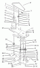 Toro 74570 (170-DH) - 170-DH Lawn Tractor, 2003 (230000001-230999999) Ersatzteile CUTTING PAN DRIVE ASSEMBLY