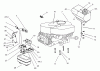 Toro 74570 (170-DH) - 170-DH Lawn Tractor, 2003 (230000001-230999999) Ersatzteile ENGINE ASSEMBLY