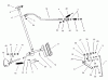 Toro 74570 (170-DH) - 170-DH Lawn Tractor, 2003 (230000001-230999999) Ersatzteile OPERATION BRAKE/BY-PASS ASSEMBLY