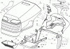 Toro 74570 (DH 210) - DH 210 Lawn Tractor, 2005 (250000001-250999999) Ersatzteile BODY AND HOOD ASSEMBLY