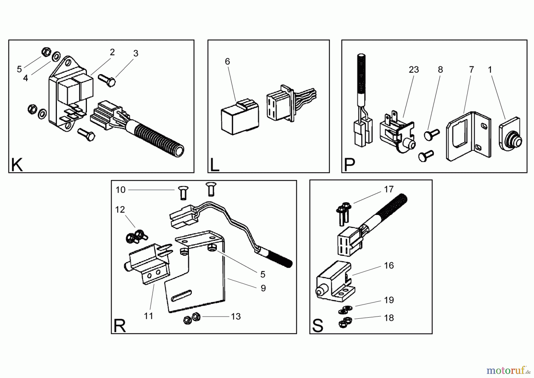  Toro Neu Mowers, Lawn & Garden Tractor Seite 1 74571 (150-DH) - Toro 150-DH Lawn Tractor, 2004 (240000001-240999999) ELECTRICAL SWITCH ASSEMBLIES NO.3